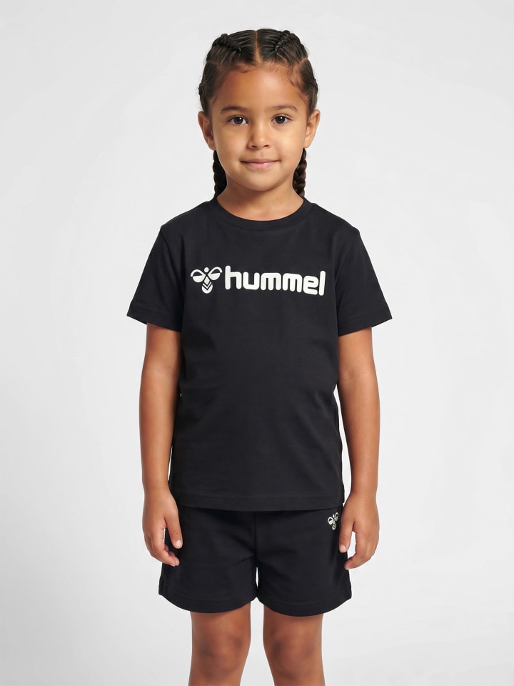 T-Shirt Hmllogo Kinder in BLACK