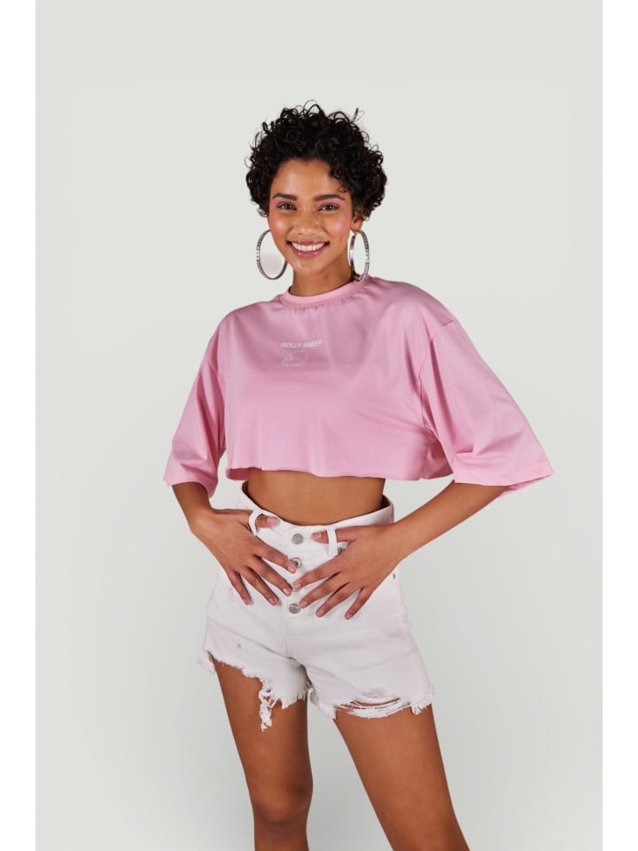 Blouse in Rosa