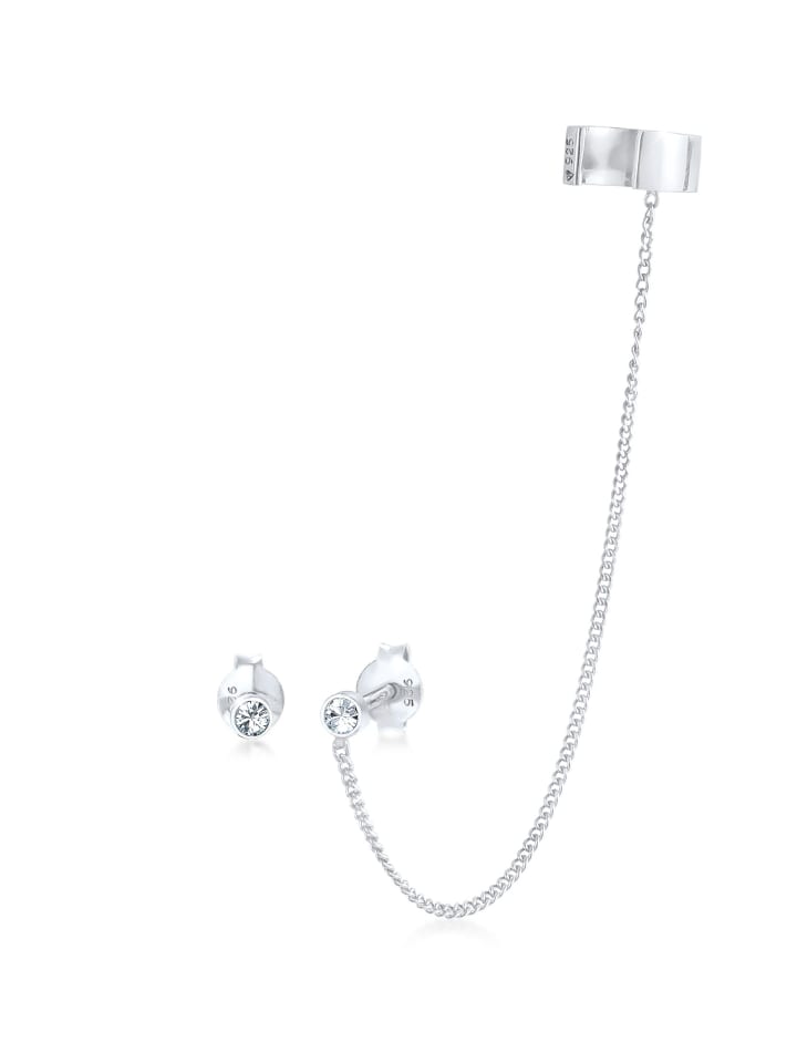 Ohrringe 925 Sterling Silber in Silber
