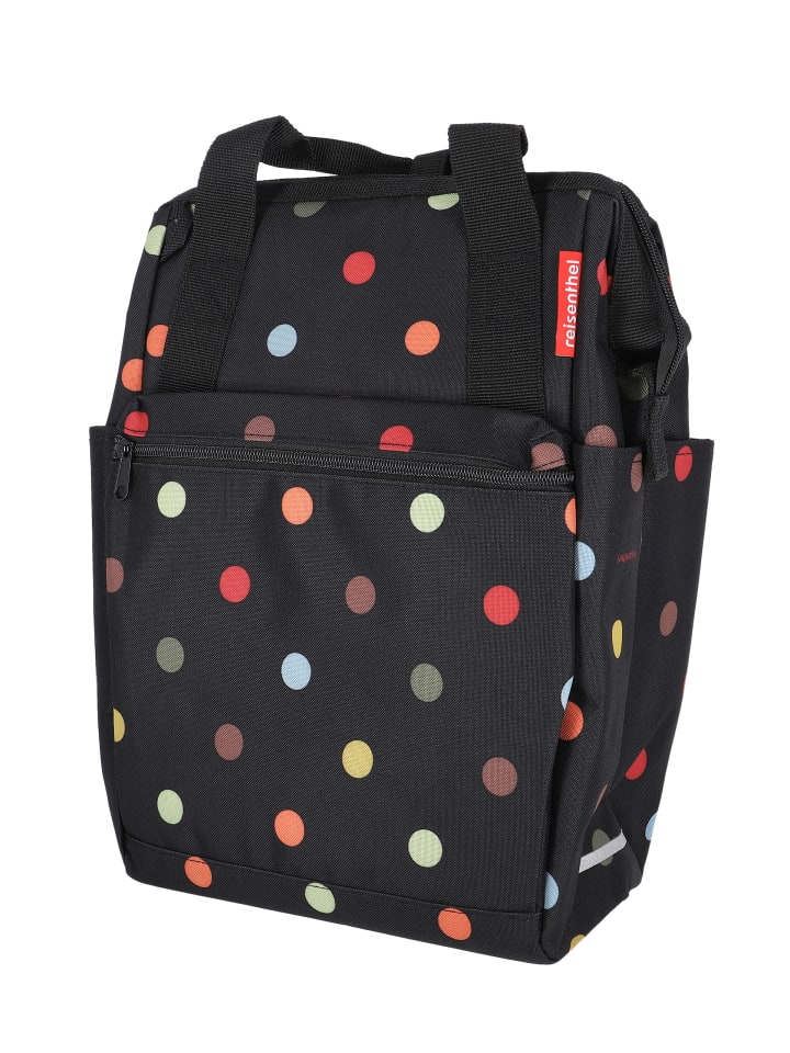 Gepäckträgertasche ROOMY GT in schwarz-bunt