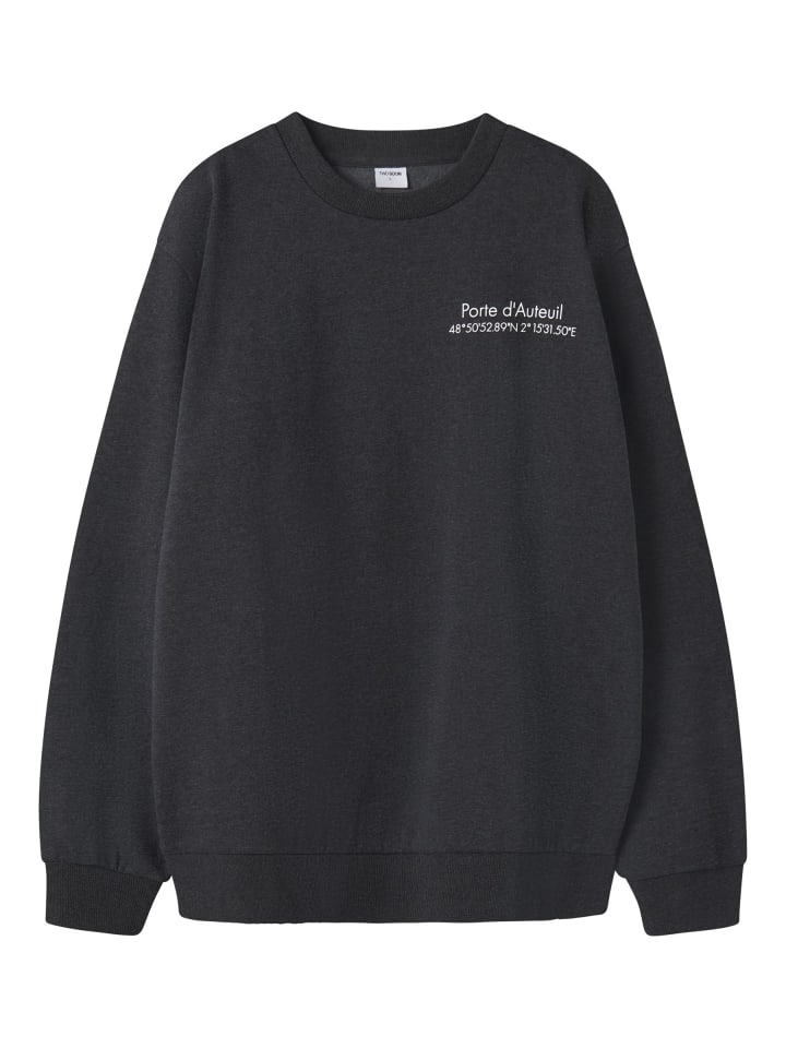 Sweatshirt in Black
