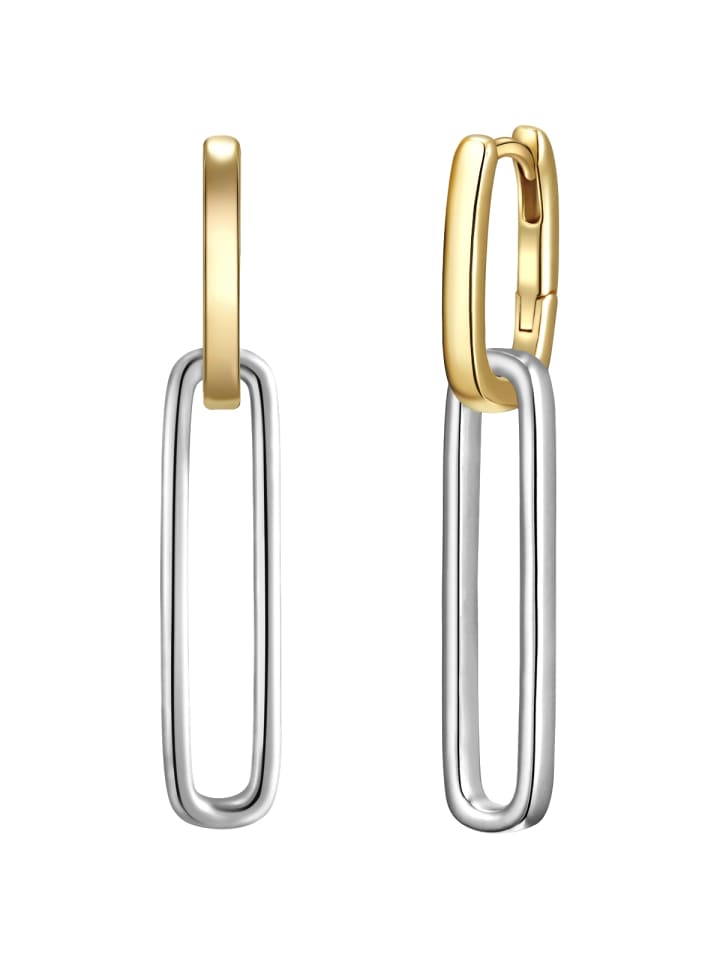 Creolen aus Sterling Silber in silber