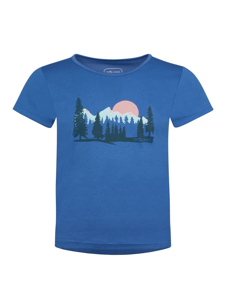 Funktionsshirt Gudvangen in cornflower