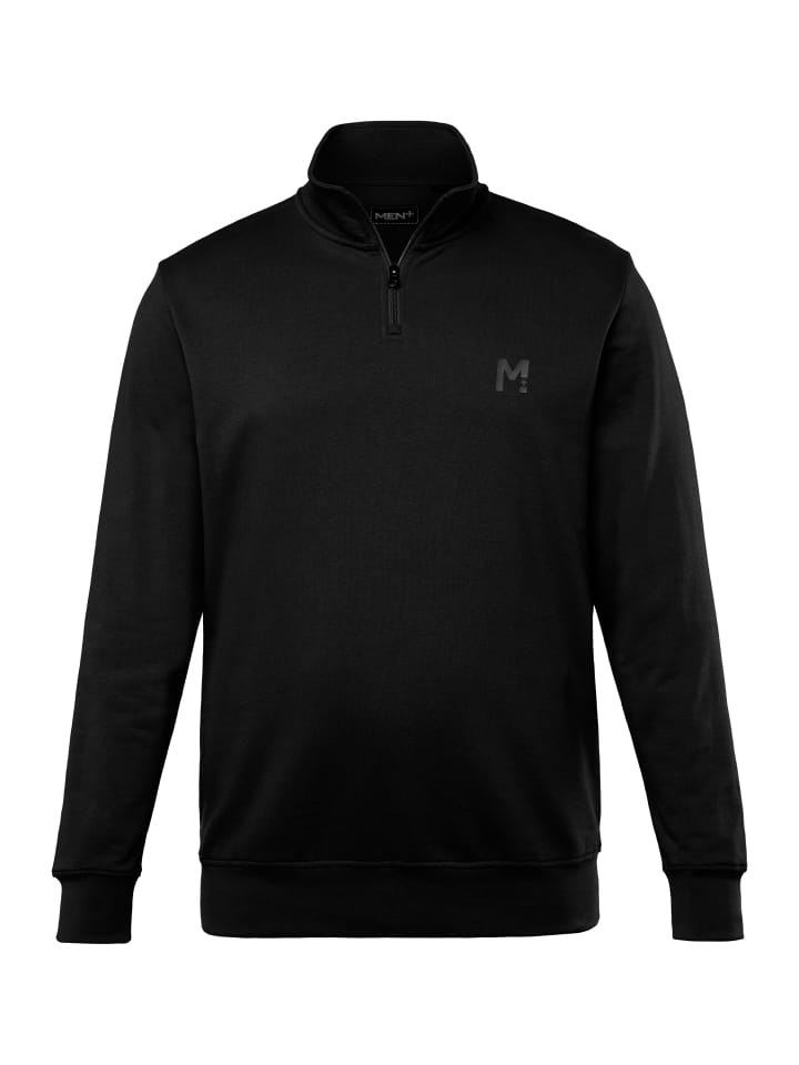 Sweatshirt in schwarz