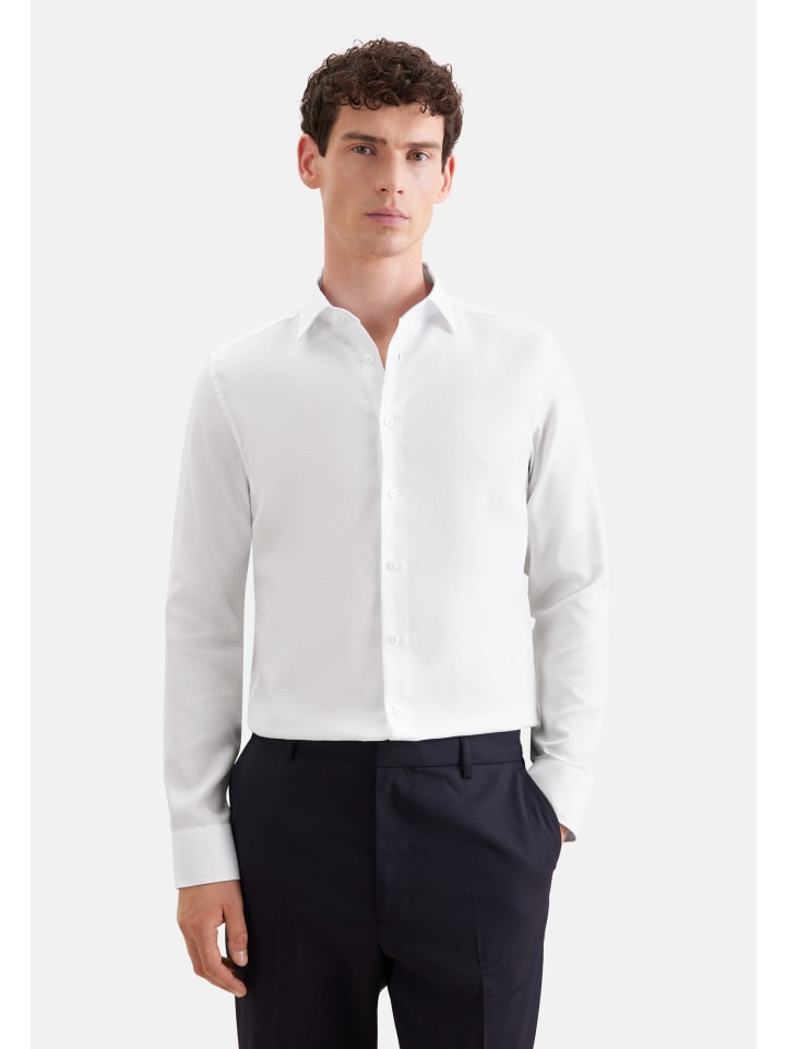 Business Hemd Slim in Weiß