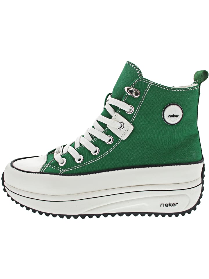 Sneaker high Grün