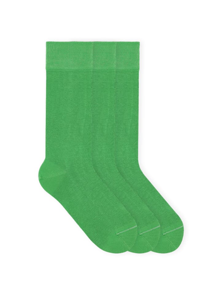 Classic Socken Colour in Apfelgrün