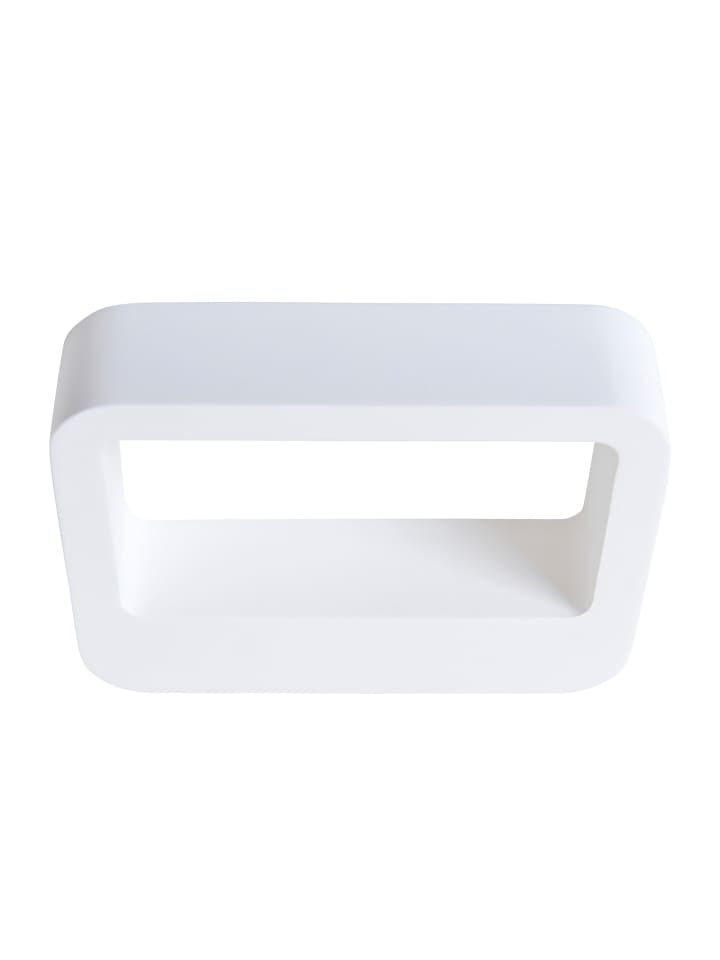 LED Wandleuchte "WANNA" in weiß - (L)20 cm x (B)12 cm x (H)5 cm - EEK G
