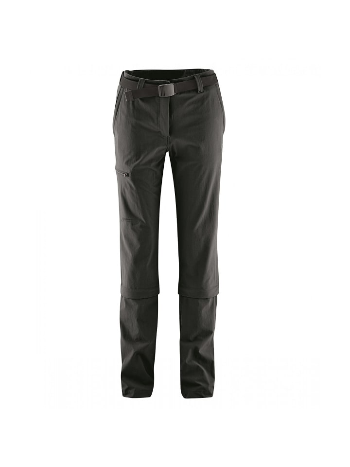 Zip-Hose Arolla in Schwarz