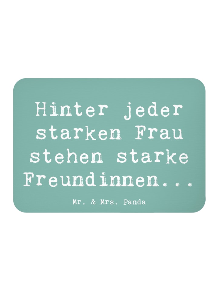 Magnet Spruch Hoffnung Freundinnen mit Spruch in Meeresbrise