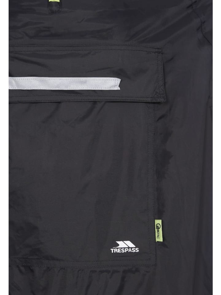 Regenjacke in Schwarz