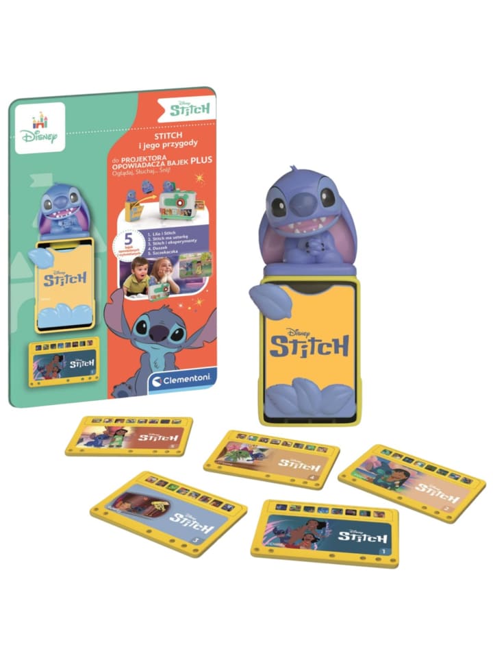 Neu DISNEY PLUS Projektorgeschichten – Stitch – Polnische Sprache
