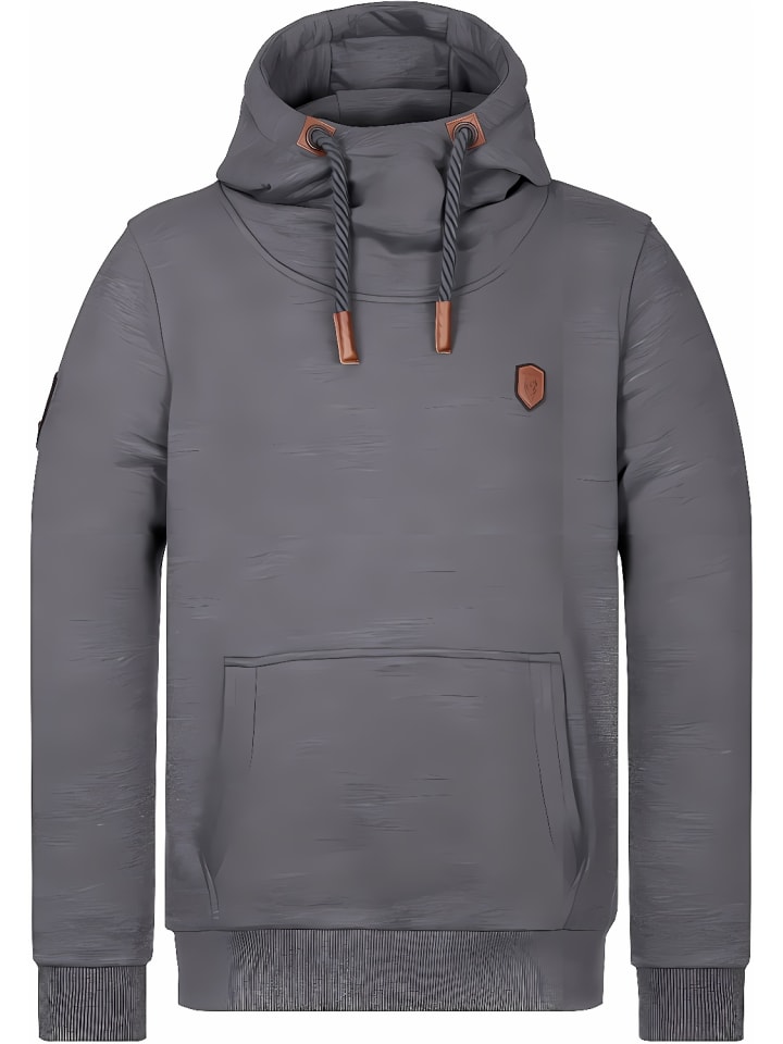 Hoodie "Supapimmel" in Grau