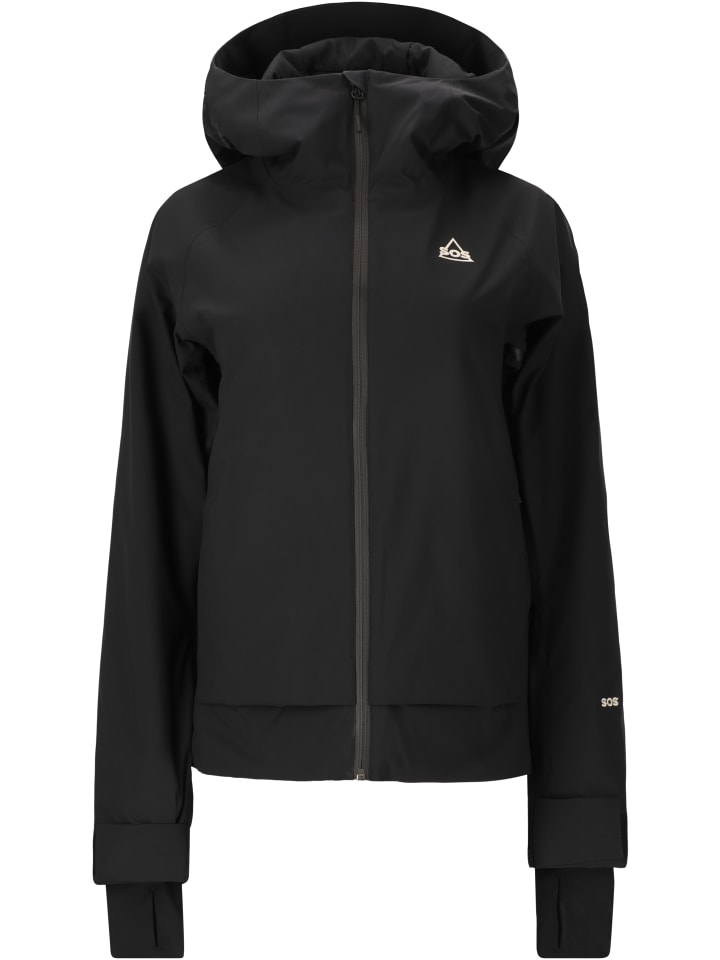 Skijacke Samkos in 1001 Black