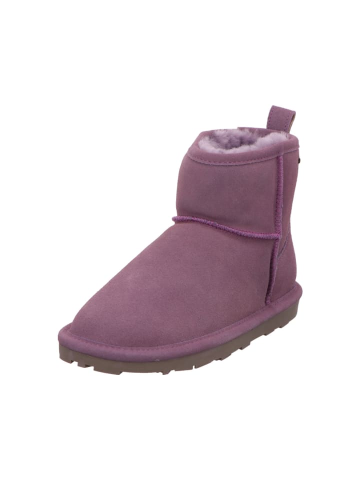 Stiefel in violett