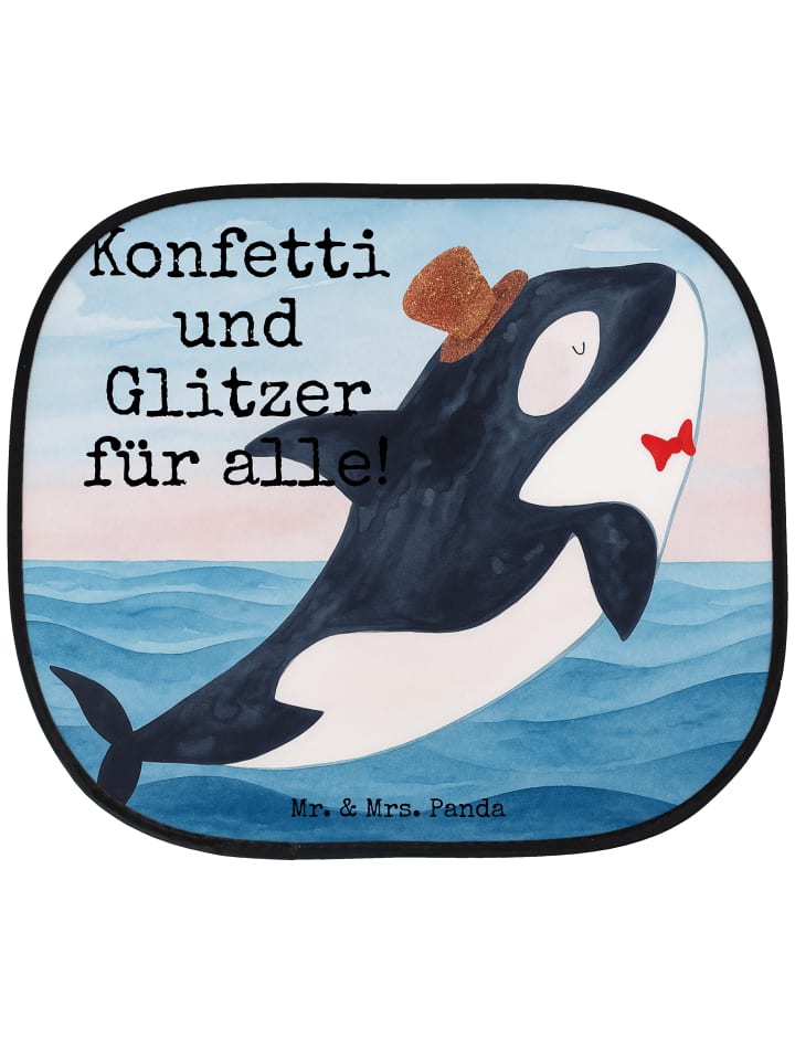 Sonnenschutz für Auto Orca Zylinder Design mit ... in Weiß