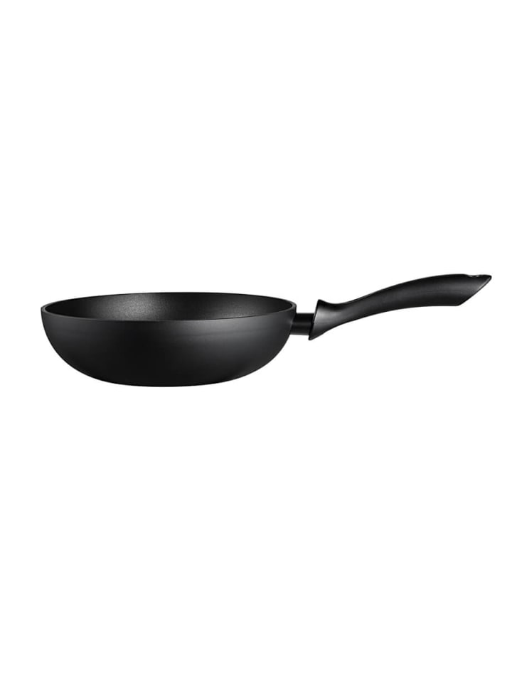 Wokpfannel Wokmeister Antihaft-Pfanne in Schwarz
