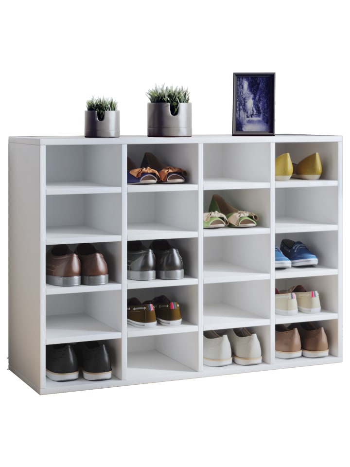 Schuhschrank Hinsol Weiß 92 x 33 cm