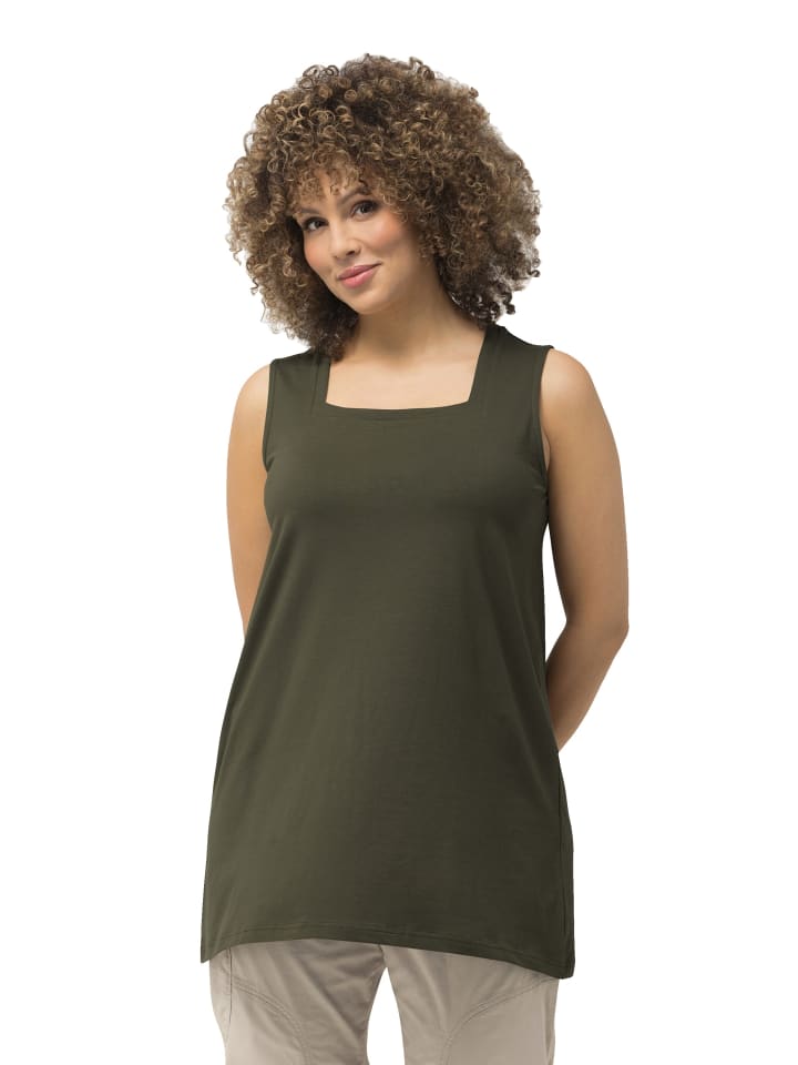 Longshirt in waldgrün