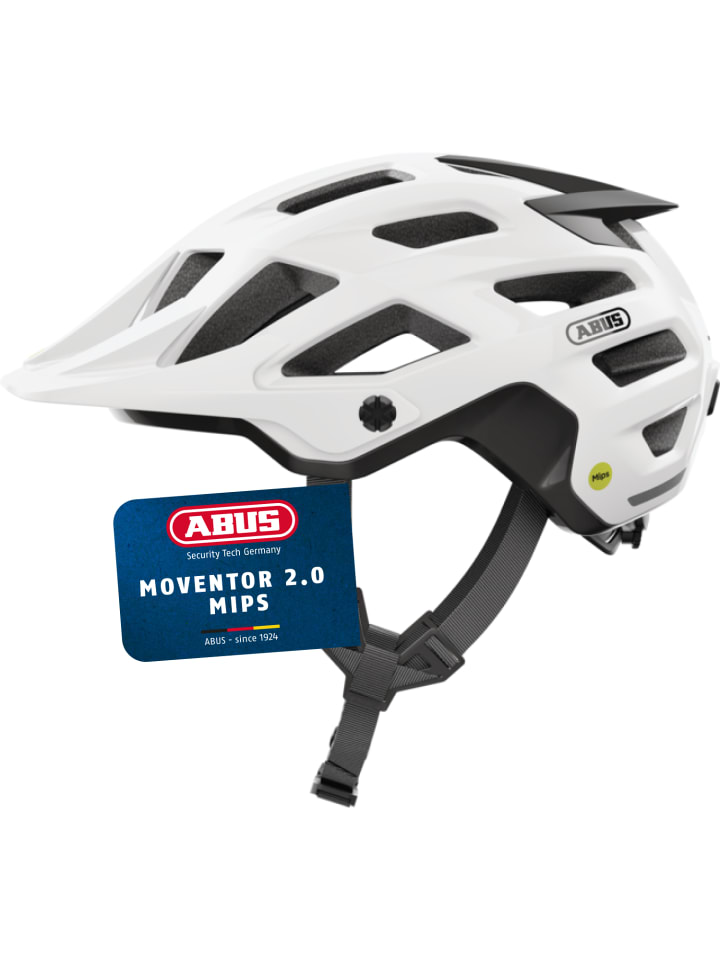 Fahrradhelm Moventor 2.0 MIPS in shiny white