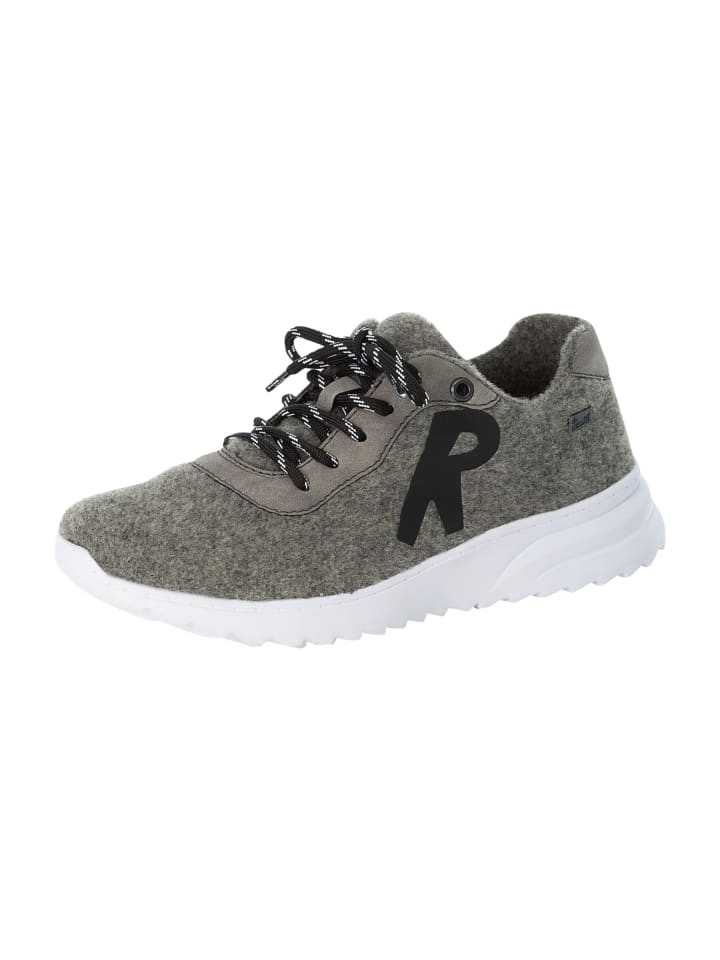 Komfort Schnürschuhe in Grau