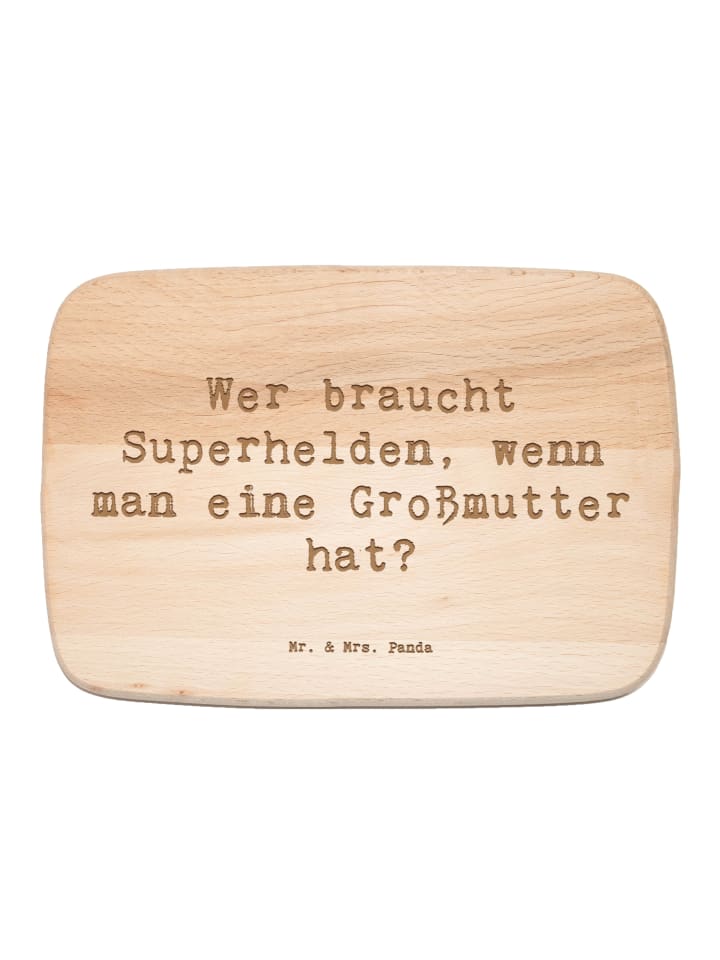 Frühstücksbrettchen Spruch Großmutter Liebe mit... in Transparent