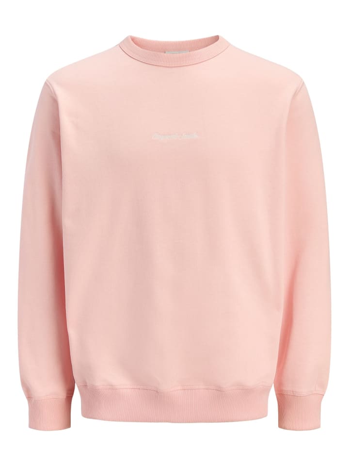 Sweatshirt in Peach Melba
