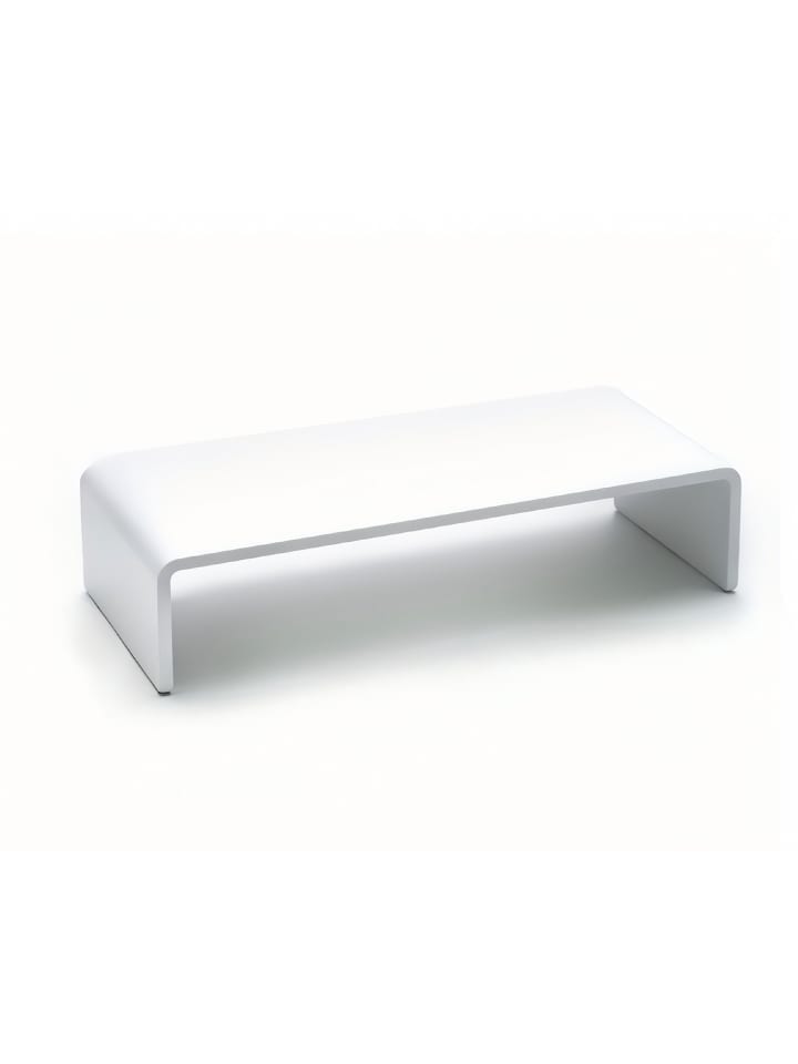 Monitorständer in Weiß - (B)50 x (H)10 x (T)20 cm