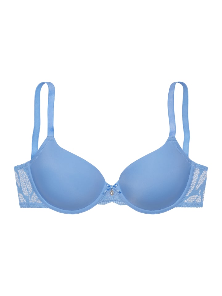 Schalen-BH in blau