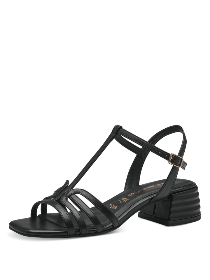Sandalette in schwarz