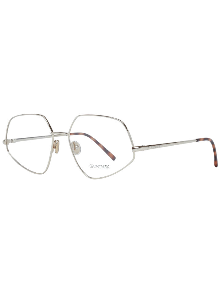 Damen Optische Fassungen Trapez Gold