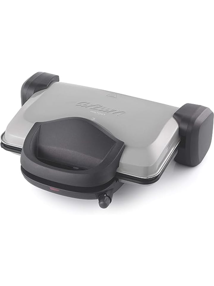 1800 Watt Grill und Sandwichmaker in Schwarz