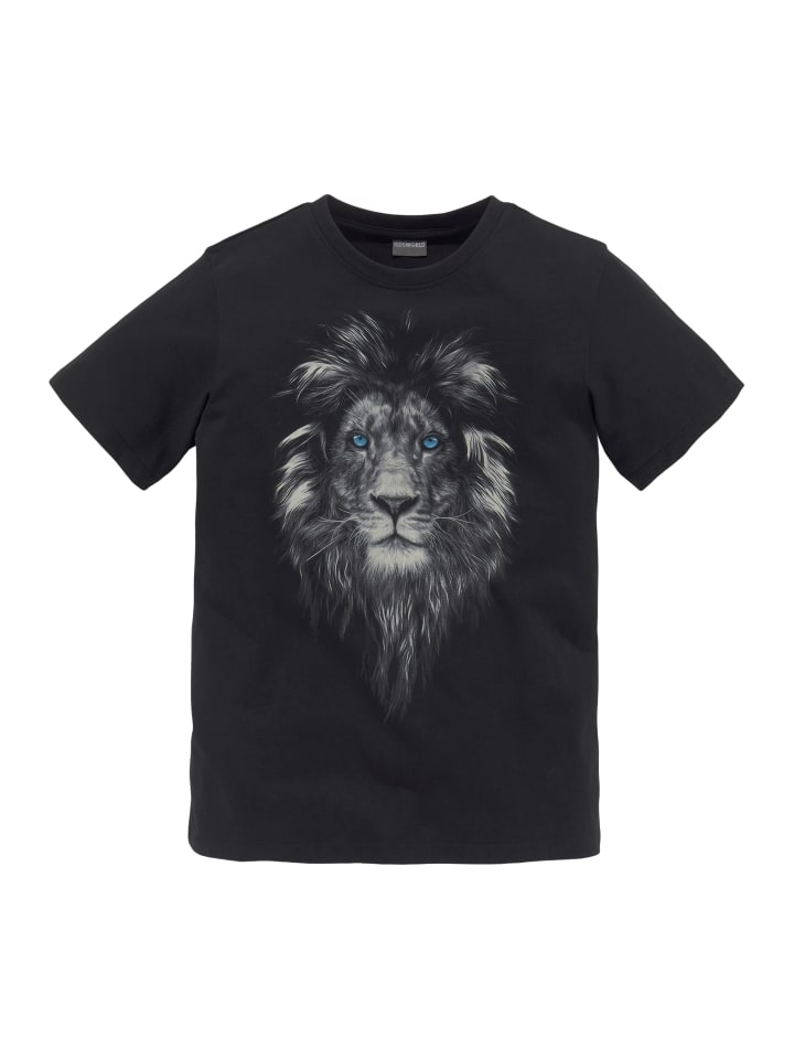T-Shirt in schwarz