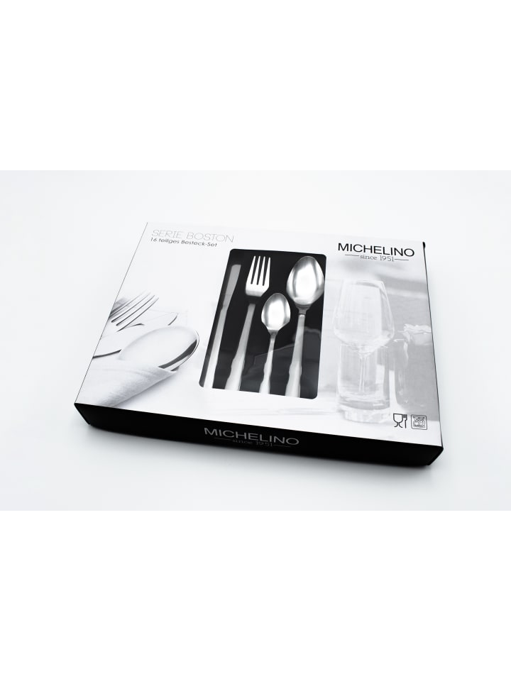 16tlg. Besteck-Set in Silber