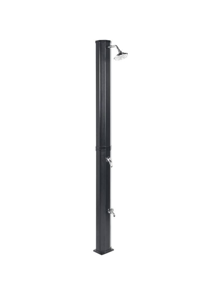 Gartendusche TOPOCALMA in Schwarz - (W) 18 x (H) 217 x (L) 15 cm