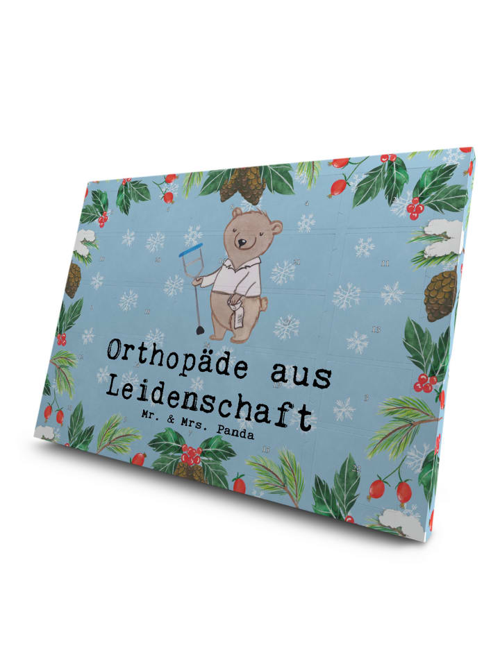 Advents-Teekalender Orthopäde Leidenschaft mit ... in Eisblau