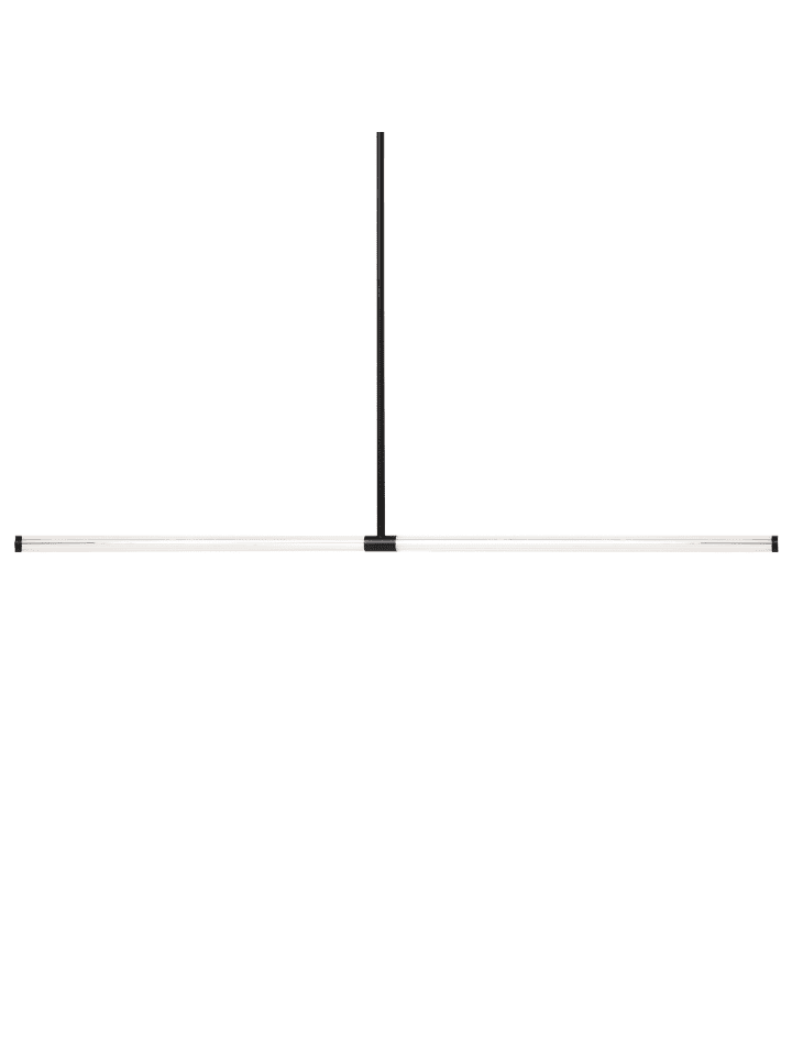 Pendelleuchten MAGARA in Schwarz/Weiß - (W) 120 x (H) 108 x (L) 2 cm