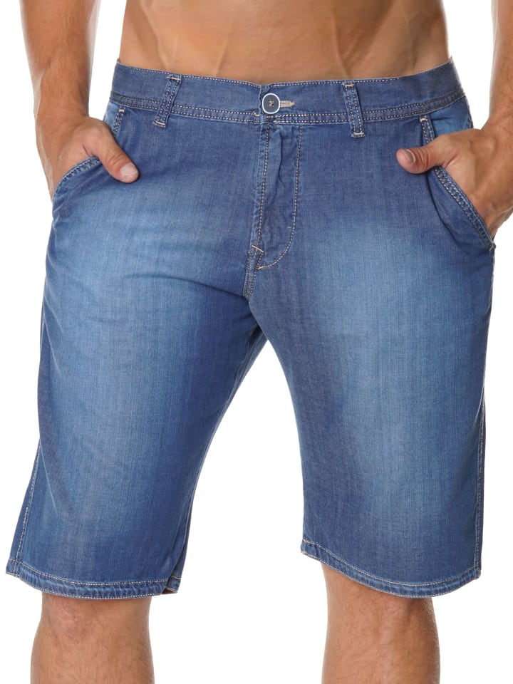 Jeans Shorts in Blau
