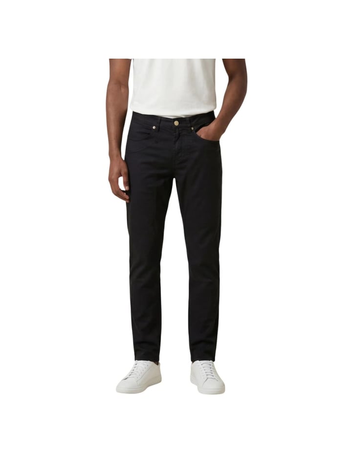 Blau Elasthan Skinny-Hose
