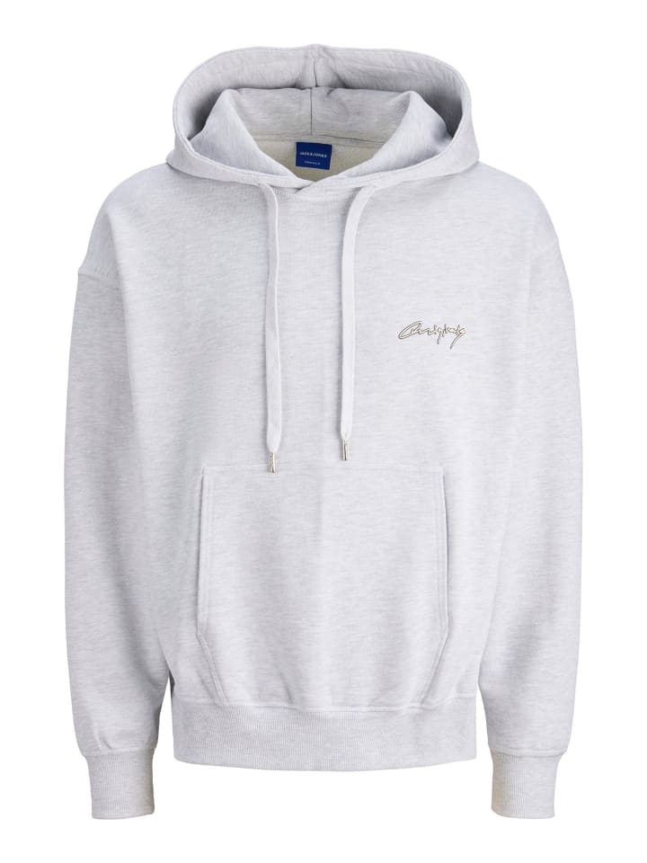 Kapuzenpullover in Bright White