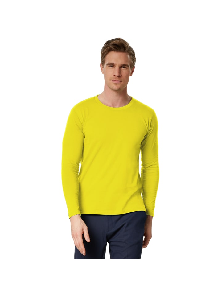 Langarmtop, Für viele Outfits & Auftritte, Rundhals mit Rippenbündchen