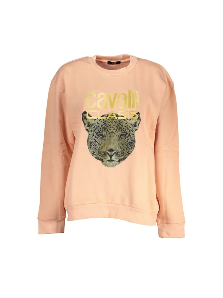 Pink Rosa Polyester Damen Sweatshirt