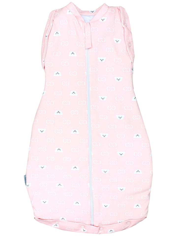 Babay Schlafsack Pucksack Round in rosa Modell 3