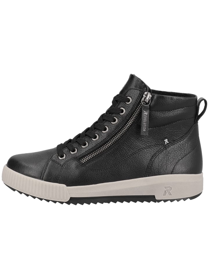 Sneaker mid W0164 in schwarz