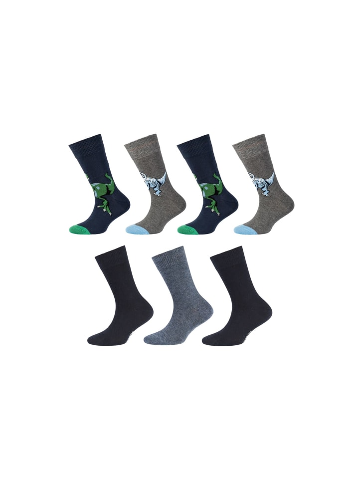 Socken 7er Pack blue