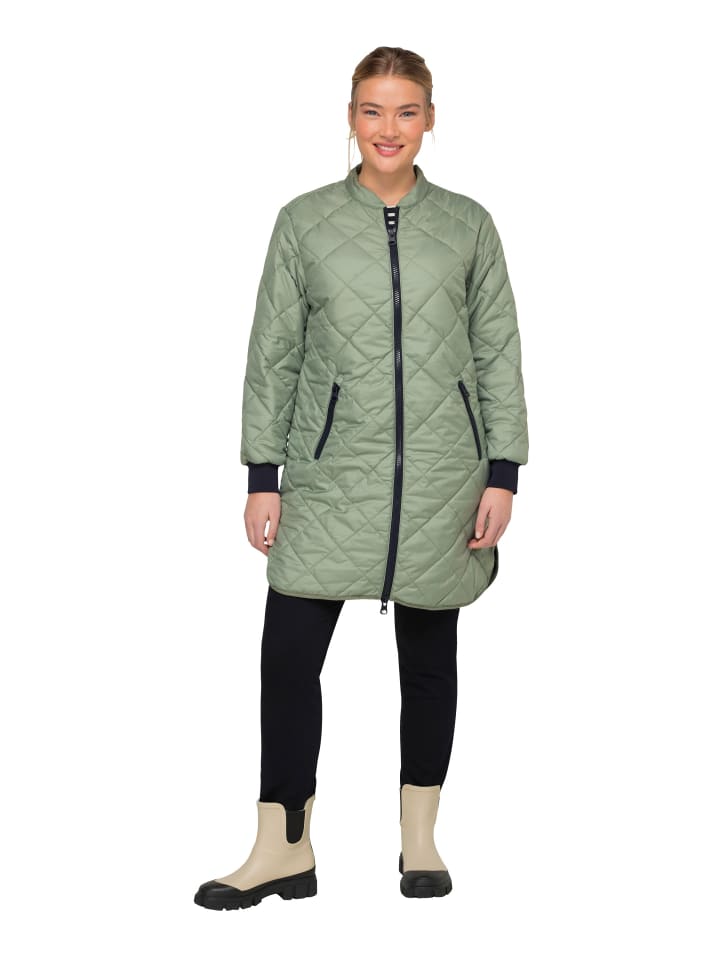 Steppjacke in mintgrün