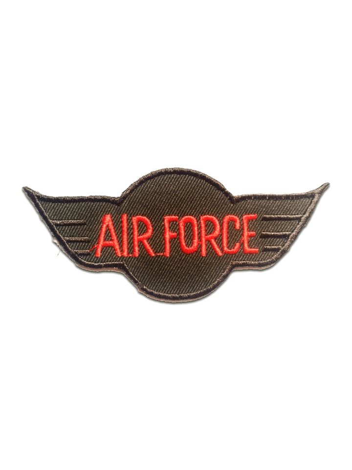 Air Force ArmyApplikation Bügelbild inRot