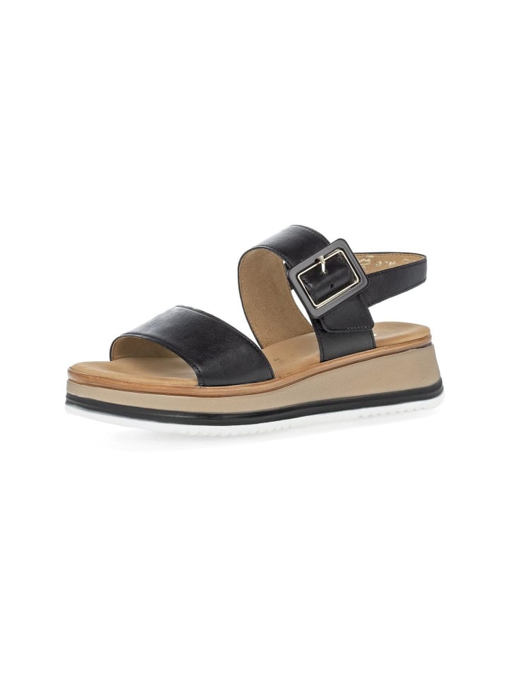 Sandalette in schwarz