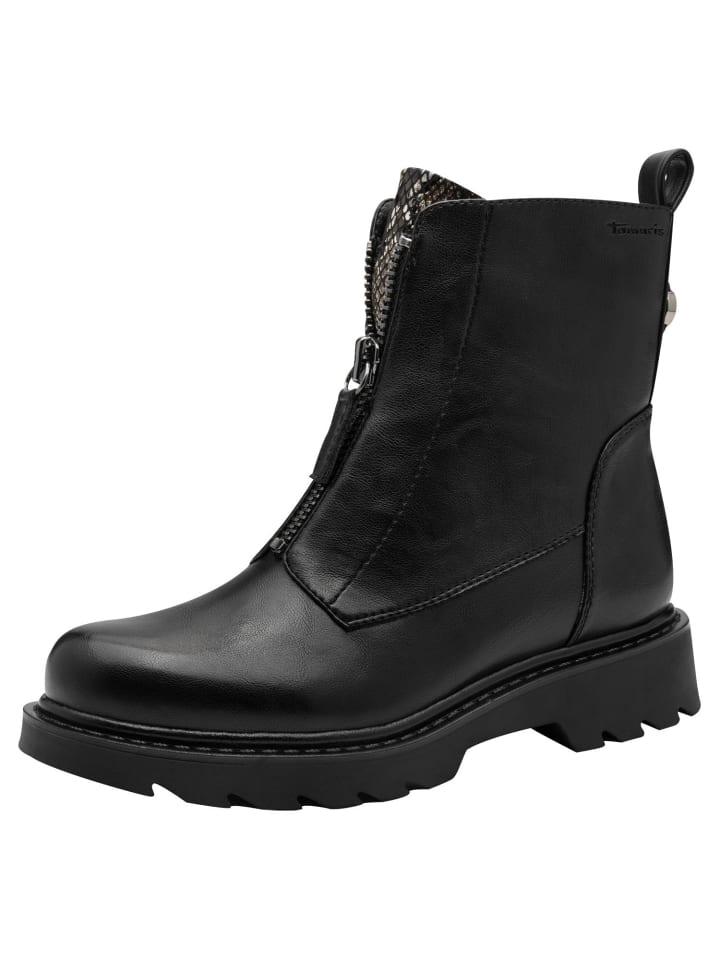 Stiefelette in BLACK SNAKE