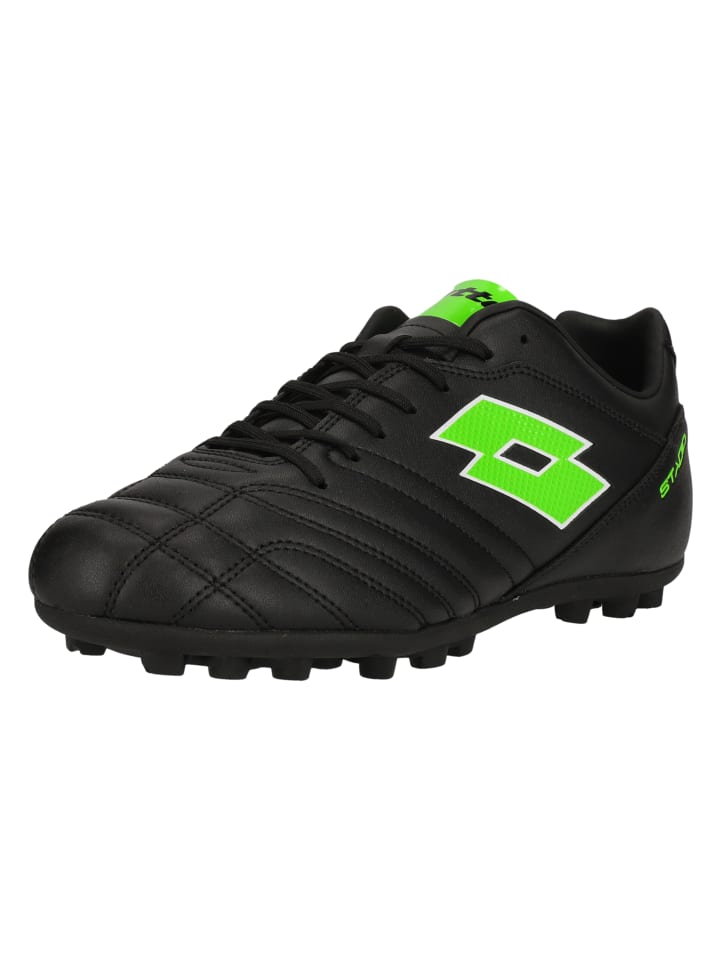 Fußballschuh Stadio 705 in 1NI All Black/Spring Green